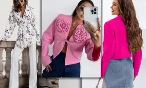 Liliowa marynarka stylizacje: eleganckie i modne pomysły na każdą okazję